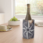 Wooded Lake Reflection Compass Wine Chiller Gallery Image 4