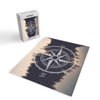 Wooded Lake Reflection Compass Jigsaw Puzzle Gallery Image 2