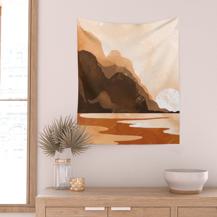 Water Flow 1 Wall Tapestry Gallery Image 2