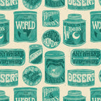 Vagabondâs Cupboard - teal and cream Coffee Mug Gallery Image 2