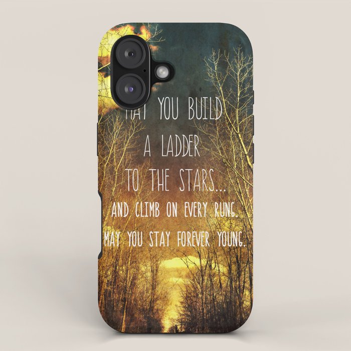 May You Stay Forever Young iPhone Case Gallery Image 1