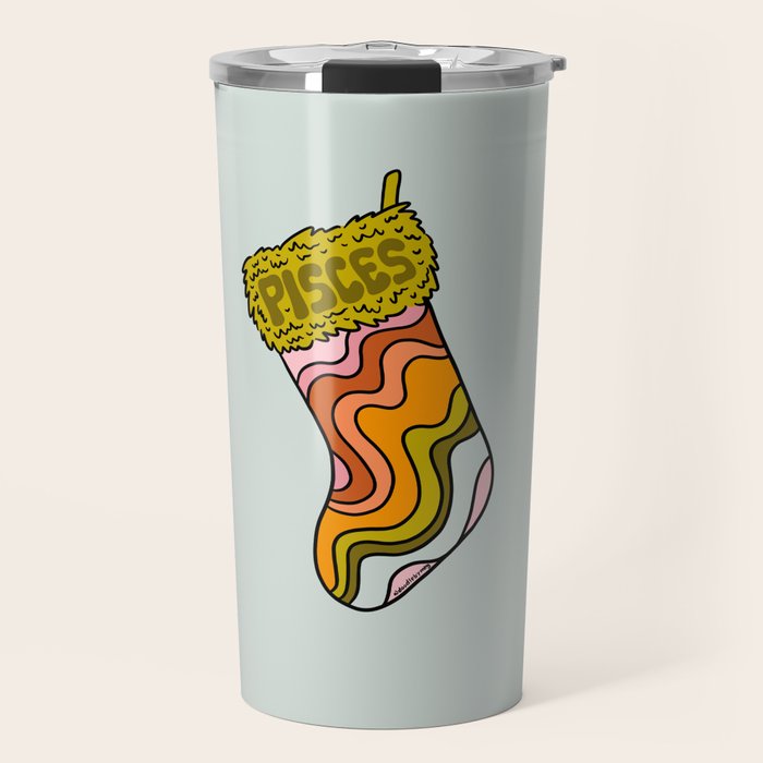Pisces Stocking Travel Mug Gallery Image 1