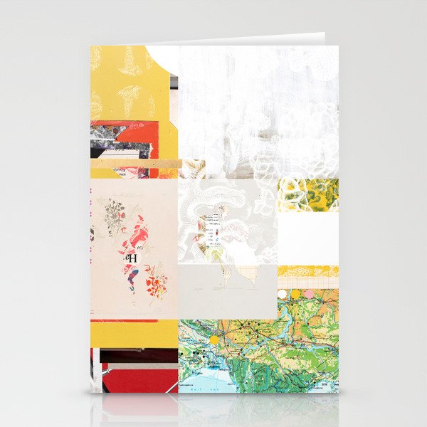 daydream yellow lights Stationery Card Gallery Image 2