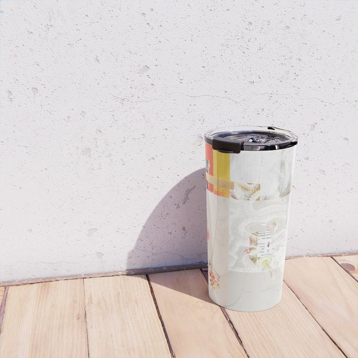 daydream yellow lights Travel Mug Gallery Image 4