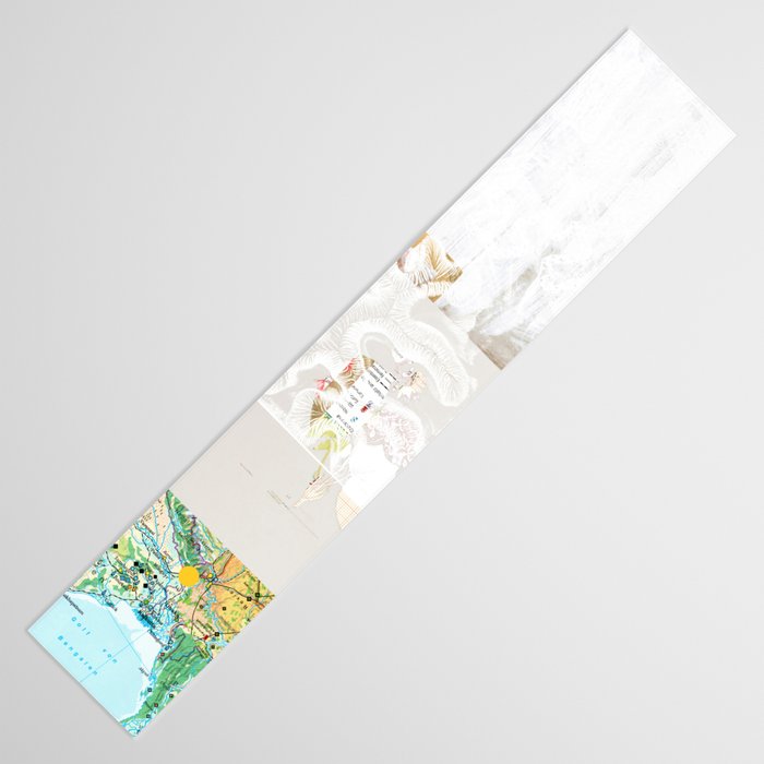 daydream yellow lights Table Runner Gallery Image 3