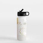 daydream yellow lights Water Bottle Gallery Image 1