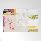 daydream yellow lights Welcome Mat Gallery Image 1