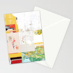 daydream yellow lights Stationery Card Gallery Image 2