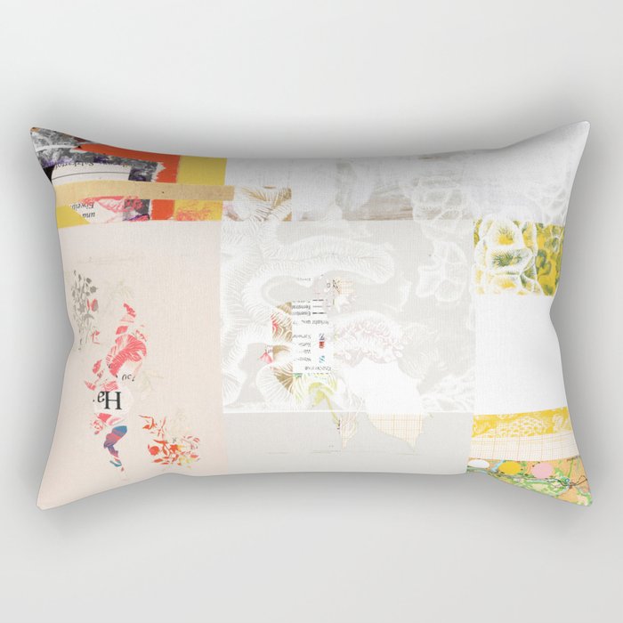daydream yellow lights Rectangular Pillow Gallery Image 1