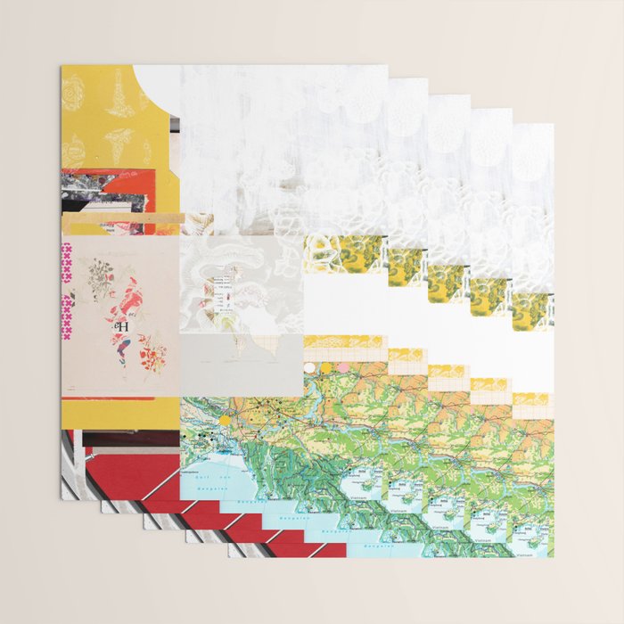 daydream yellow lights Wrapping Paper Gallery Image 3