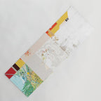 daydream yellow lights Yoga Mat Gallery Image 1