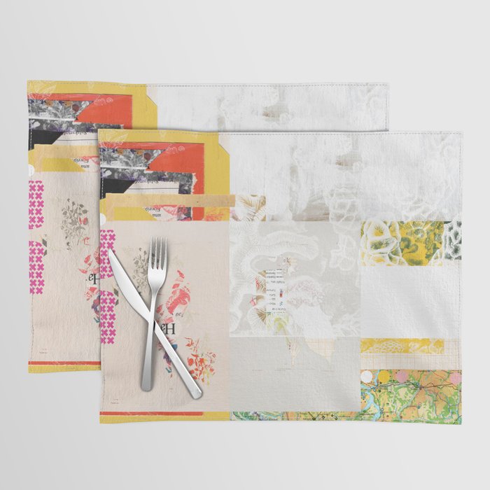 daydream yellow lights Placemat Gallery Image 1