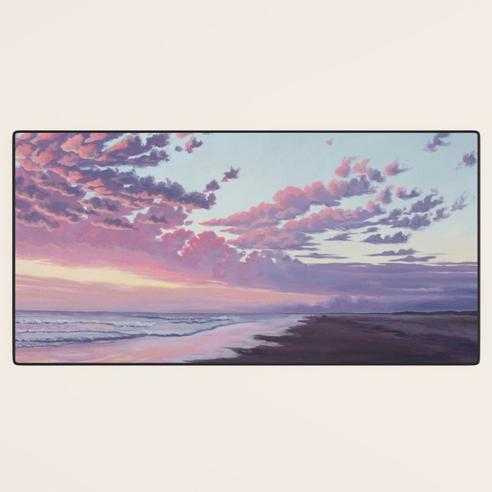 Sunset at the Beach Desk Mat Gallery Image 3