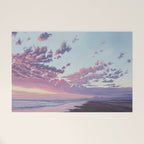 Sunset at the Beach Welcome Mat Gallery Image 1