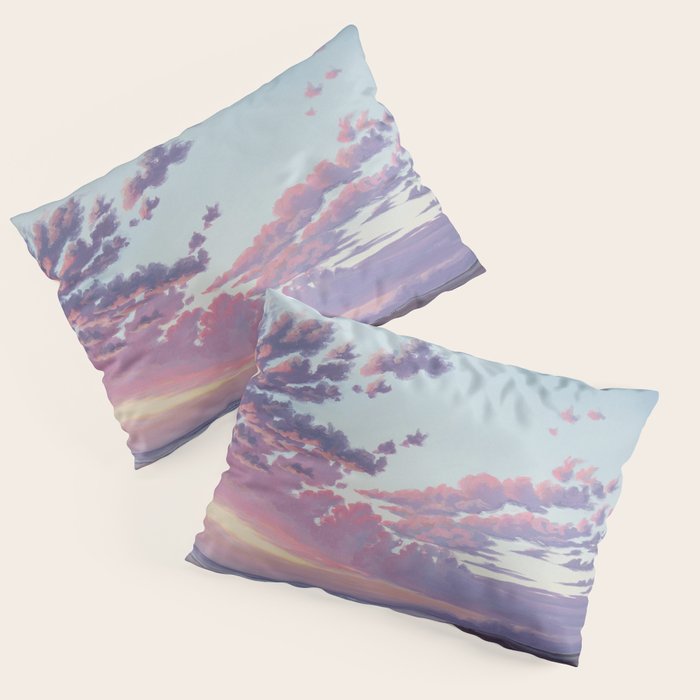 Sunset at the Beach Pillow Sham Gallery Image 3