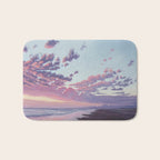 Sunset at the Beach Bath Mat Gallery Image 1