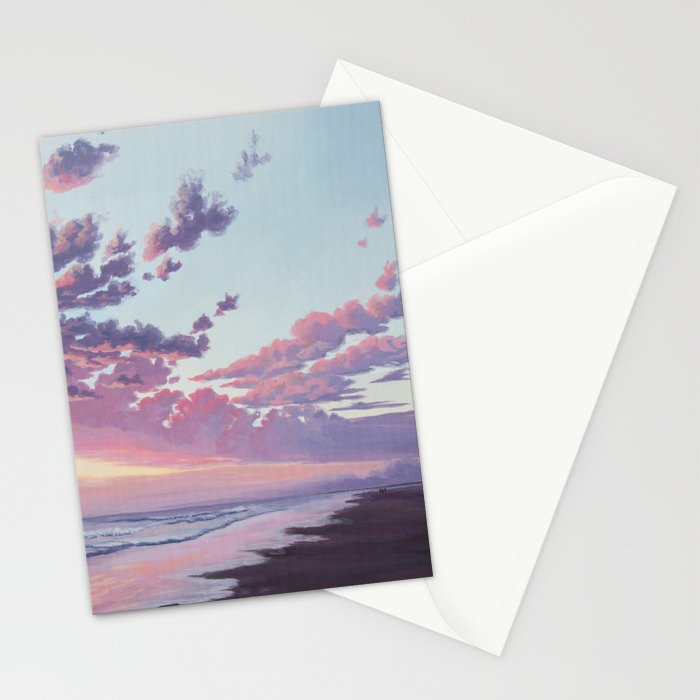 Sunset at the Beach Stationery Card Gallery Image 2