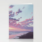 Sunset at the Beach Stationery Card Gallery Image 2