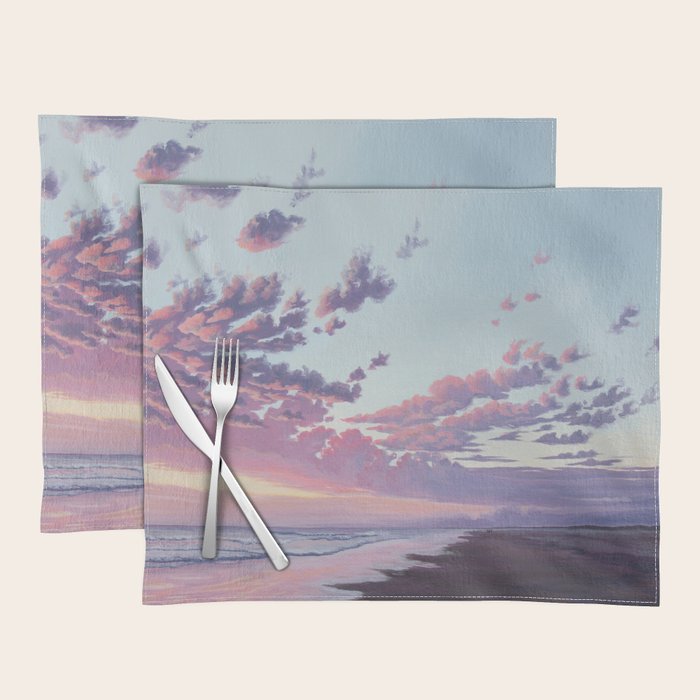 Sunset at the Beach Placemat Gallery Image 1