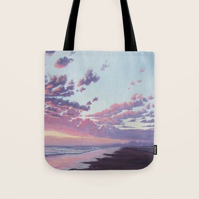 Sunset at the Beach Tote Bag Gallery Image 1