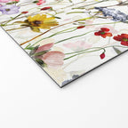 Scandinavian Colorful Midsummer Dried Wildflowers Watercolor Meadow  14 Welcome Mat Gallery Image 2