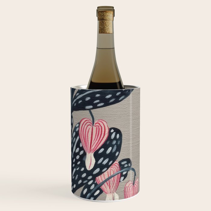 Bleeding Heart Flower Drawing Wine Chiller Gallery Image 3