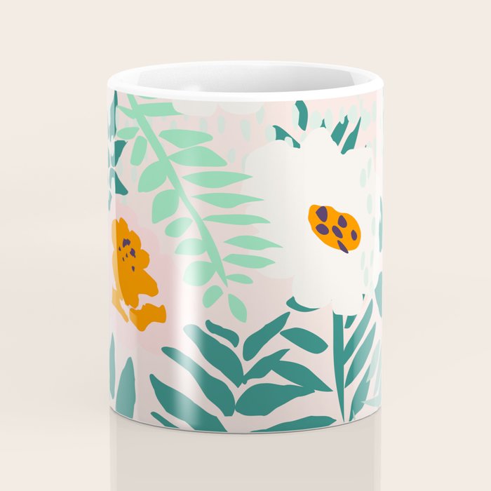 Botanical dopamine flowers Coffee Mug Gallery Image 4