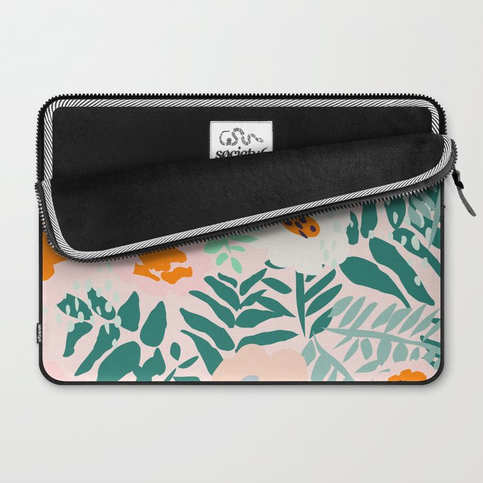 Botanical dopamine flowers Laptop Sleeve Gallery Image 2