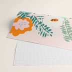 Botanical dopamine flowers Wrapping Paper Gallery Image 2