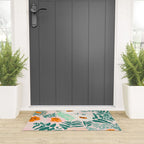 Botanical dopamine flowers Welcome Mat Gallery Image 3