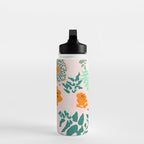 Botanical dopamine flowers Water Bottle Gallery Image 3