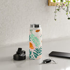 Botanical dopamine flowers Water Bottle Gallery Image 4