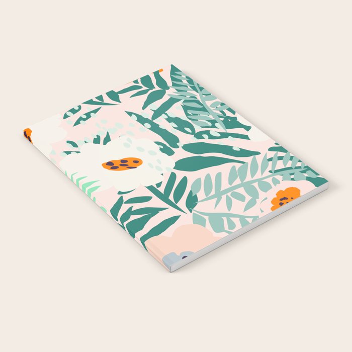Botanical dopamine flowers Notebook Gallery Image 1