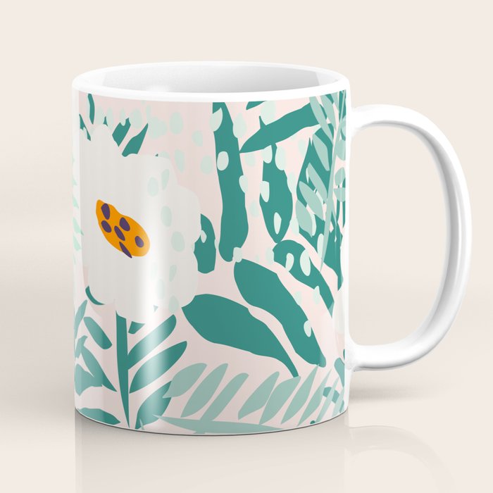 Botanical dopamine flowers Coffee Mug Gallery Image 1