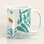 Botanical dopamine flowers Coffee Mug Gallery Image 1