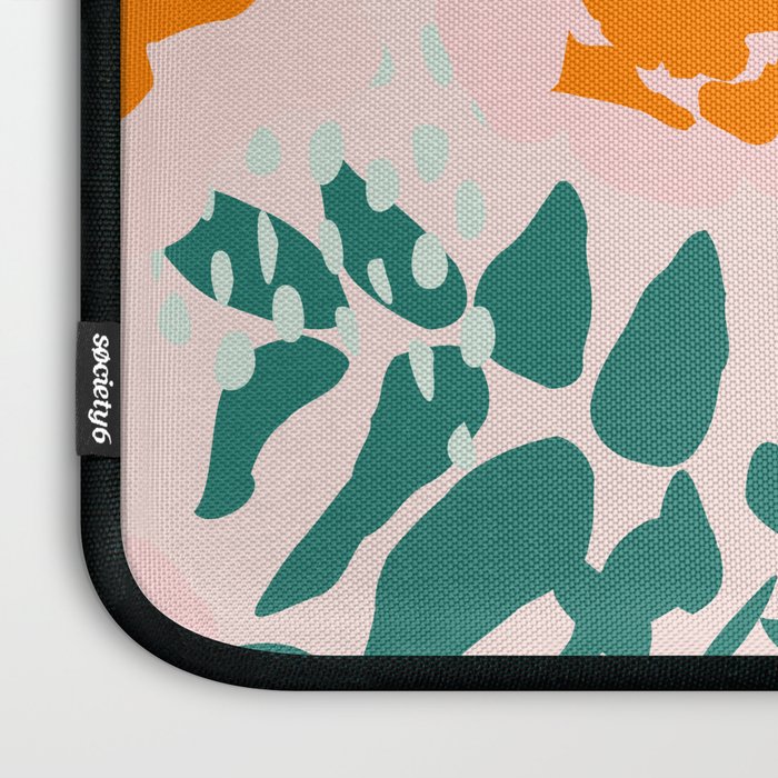 Botanical dopamine flowers Laptop Sleeve Gallery Image 3