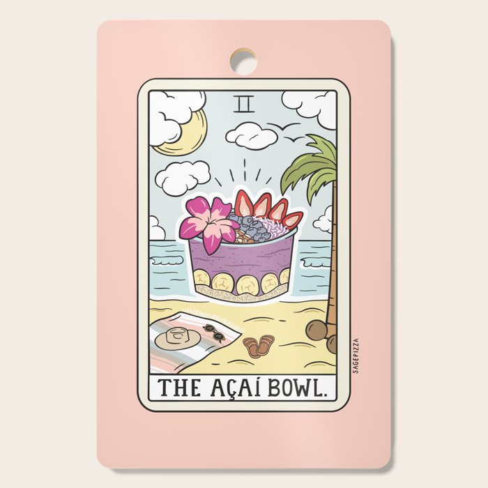 ACAI BOWL READING Cutting Board Gallery Image 1