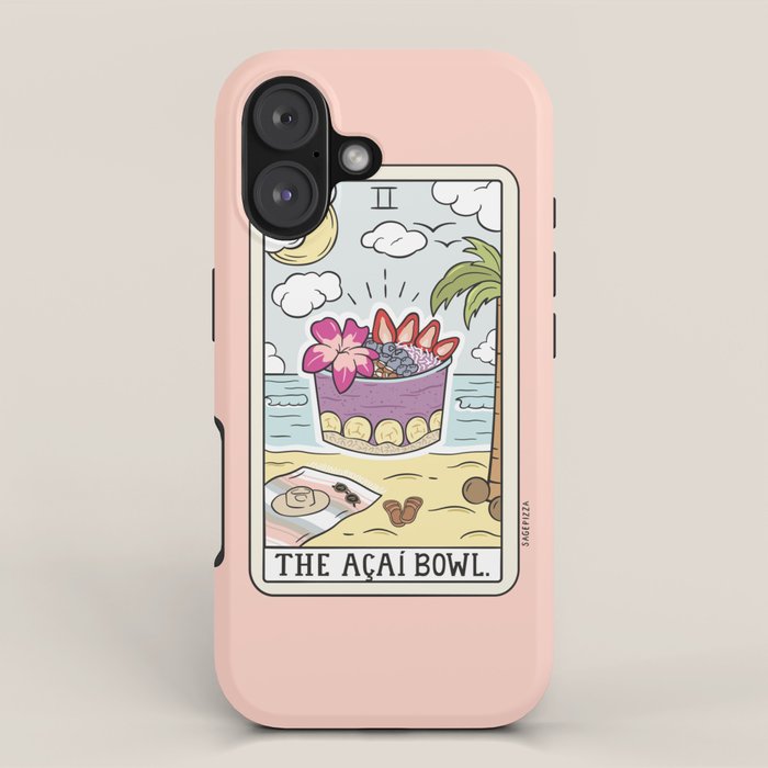 ACAI BOWL READING iPhone Case Gallery Image 1