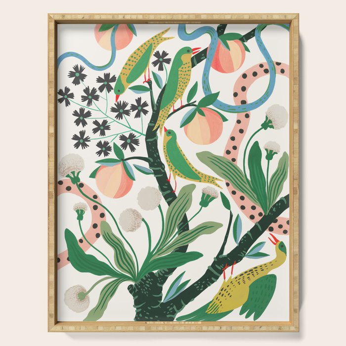 Paavan Garden Serving Tray Gallery Image 1