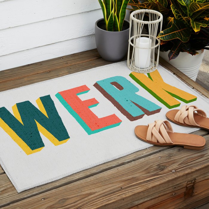 Werk Outdoor Rug Gallery Image 2