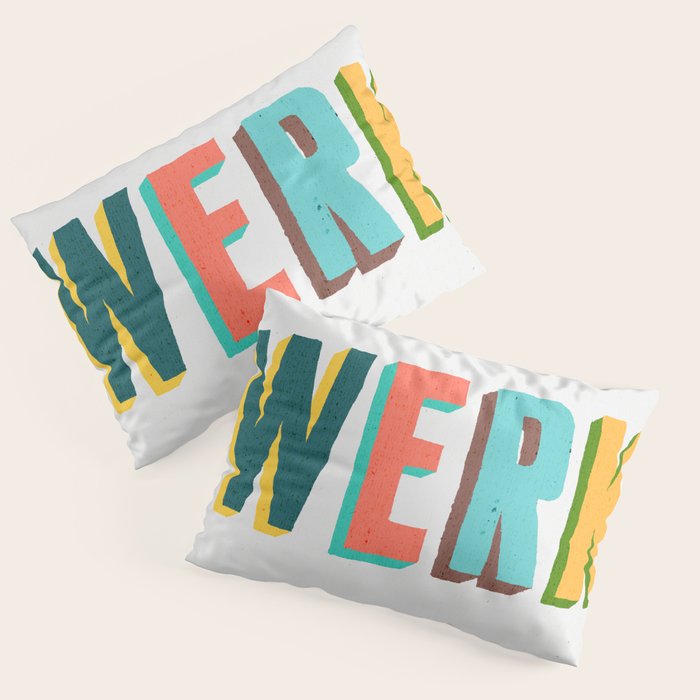 Werk Pillow Sham Gallery Image 3