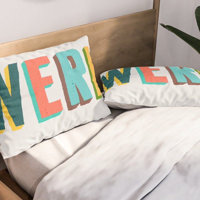 Werk Pillow Sham Gallery Image 2
