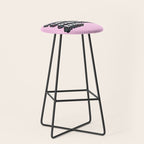 Let Me Overthink This - humorous typography Stool Gallery Image 1