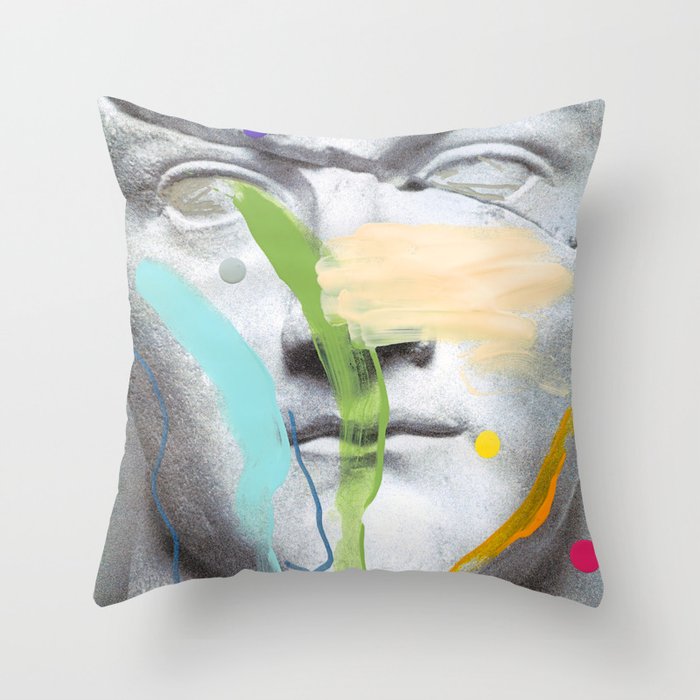Composition 463 Throw Pillow Gallery Image 6
