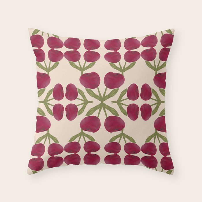 Dulce Florecer Throw Pillow Gallery Image 6