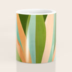 Colorful Agave Painted Cactus Illustration Coffee Mug Gallery Image 4