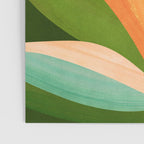 Colorful Agave Painted Cactus Illustration Poster Gallery Image 3