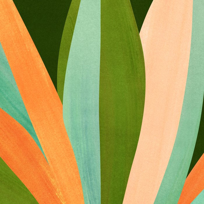 Colorful Agave Painted Cactus Illustration Coffee Mug Gallery Image 2