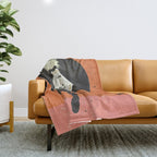 VINTAGE VINYL DRIP Throw Blanket Gallery Image 1