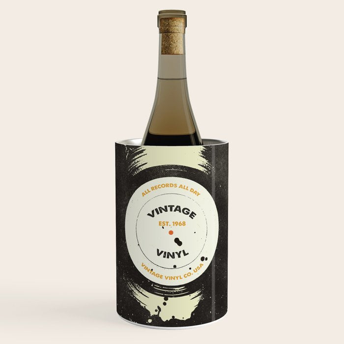 VINTAGE VINYL DRIP Wine Chiller Gallery Image 1